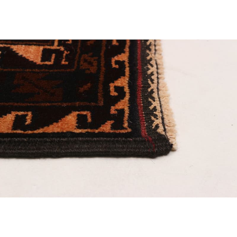 Teimani Brown Rug 3'10" x 6'11" - 3'10 x 6'11