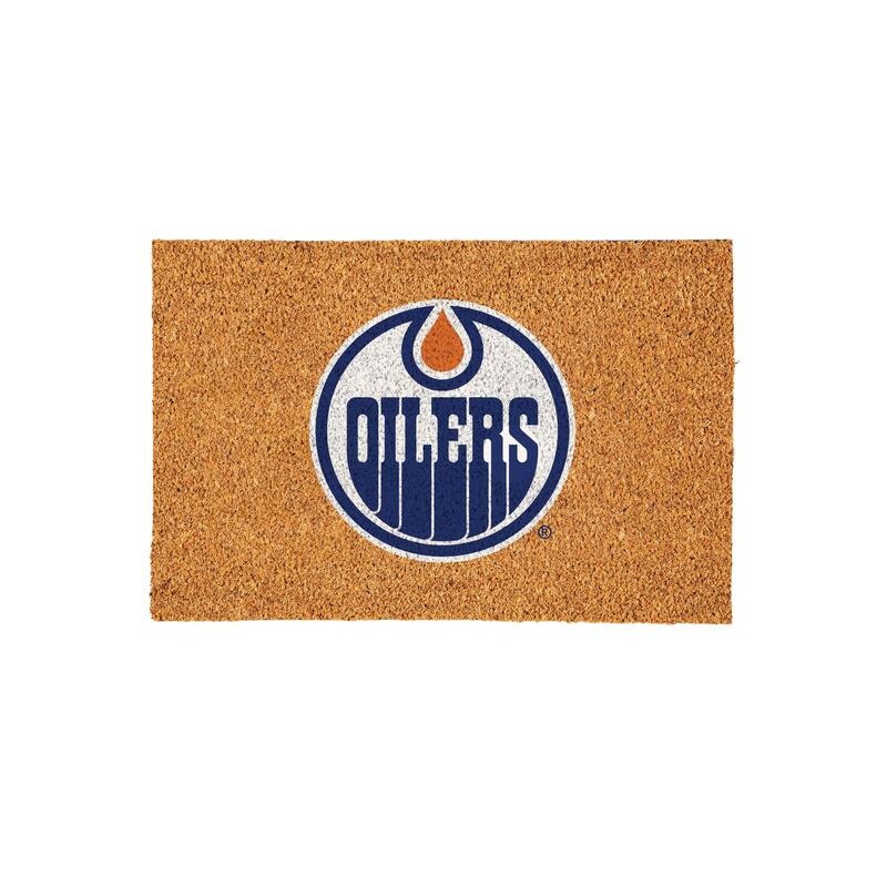 Edmonton Oilers Full Color Indoor/Outdoor Coir Mat