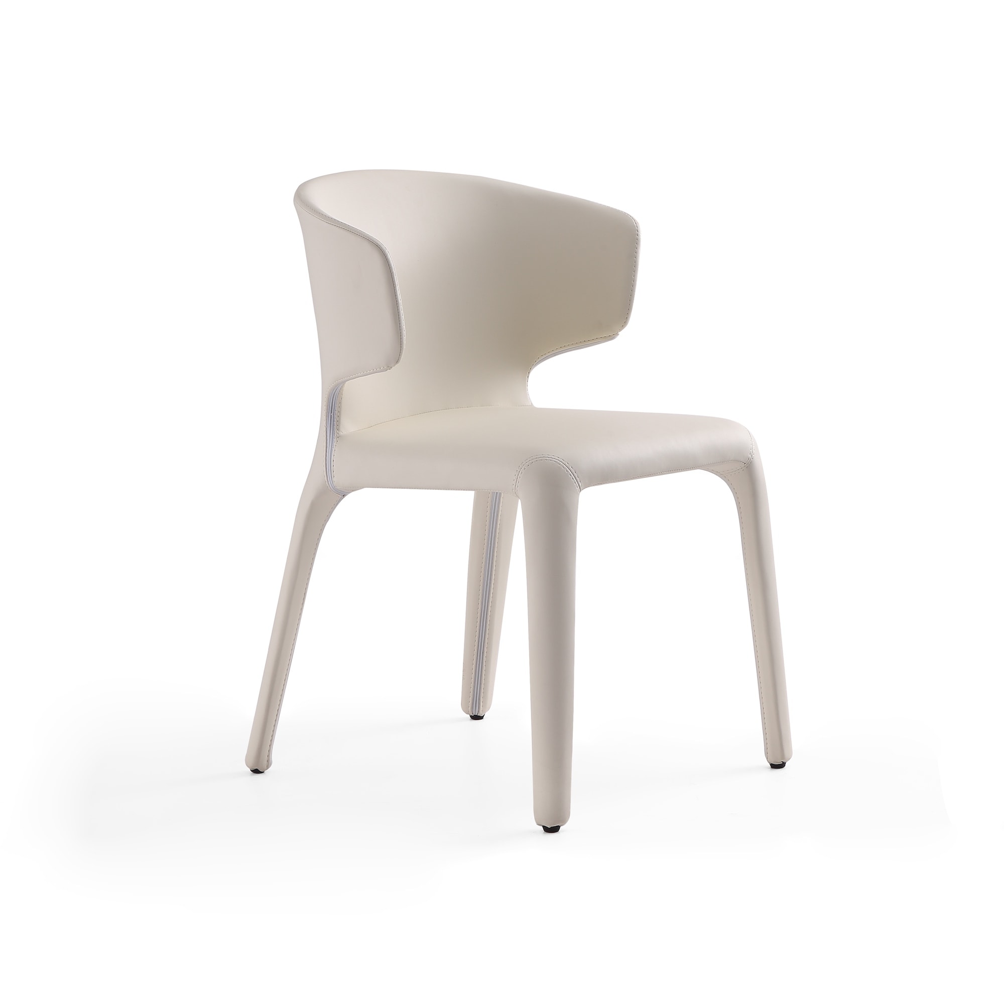 Carson Carrington Idloken Leather Upholstered Dining Chair - - Picture 15 of 20