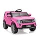preview thumbnail 1 of 32, Licensed Land Rover Ride on Car, 12V 4.5 MPH Ride on Toys for Toddlers 3-8 Pink