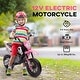preview thumbnail 33 of 34, Qaba 12V Kids Motorcycle W/ Twist Grip Throttle, Rear Suspension