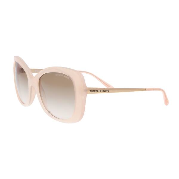 Shop Michael Kors Mk2043 323013 Eda Blush Cat Eye Sunglasses