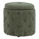 preview thumbnail 23 of 68, Erindale Round Storage Ottoman