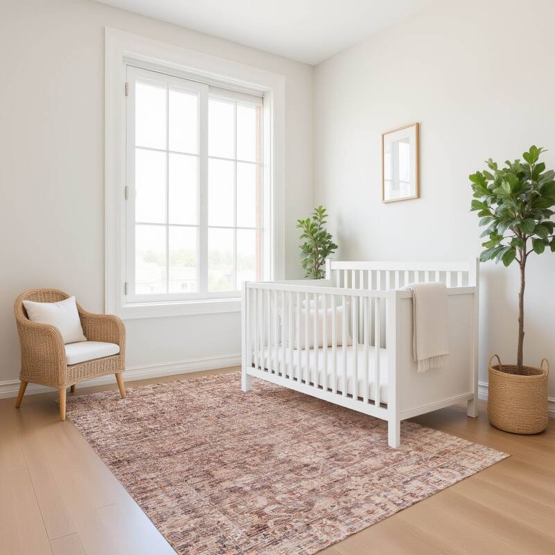 Premium Washable Super Soft Vintage Traditional Mayfield Rug