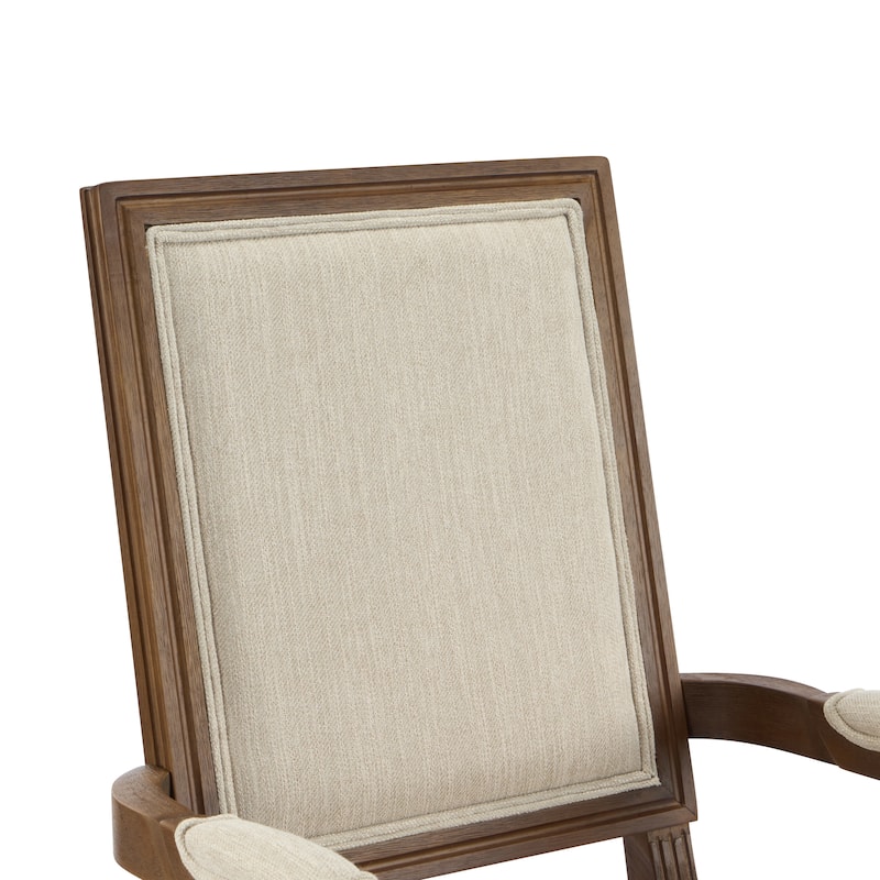 Maria French Country Upholstered Dining Chairs by Christopher Knight Home - 23.75" L x 23.75" W x 39.75" H