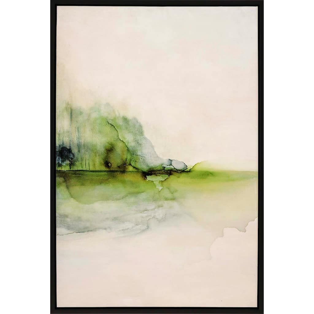 Evanesce II Framed Art Exclusive Giclee - No Glass - Green