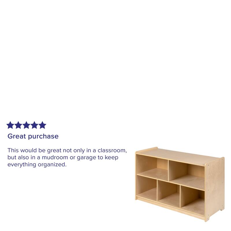 Wooden School Classroom Storage Cabinet/Cubby for Commercial or Home Use