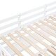 preview thumbnail 26 of 34, Full Over Full Castle Style Bunk Bed Kids Bed with 2 Drawers 3 Shelves and Slide Kids Furniture, Blue