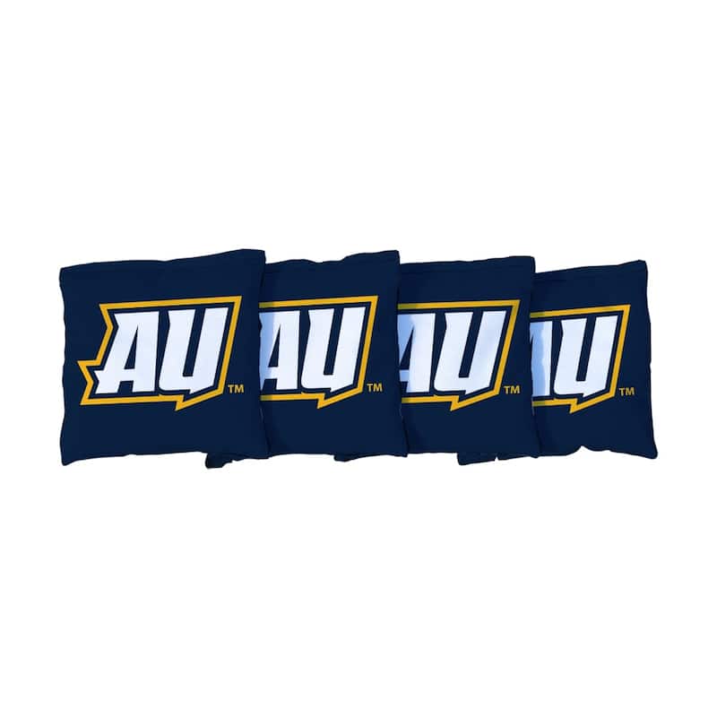 Averett University Cougars Navy Cornhole Bags - All-Weather Resin Filled