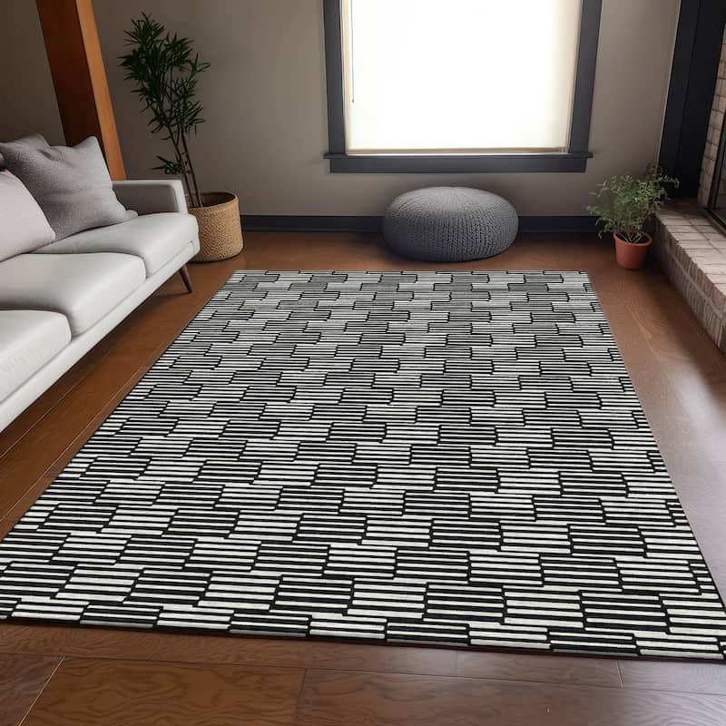 Premium Washable Super Soft Mid Century Modern Mayfield Rug