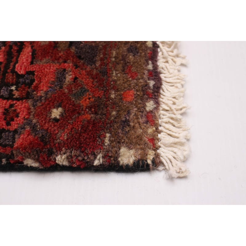 ECARPETGALLERY Hand-knotted Andelz Red Wool Rug - 3'11 x 6'11