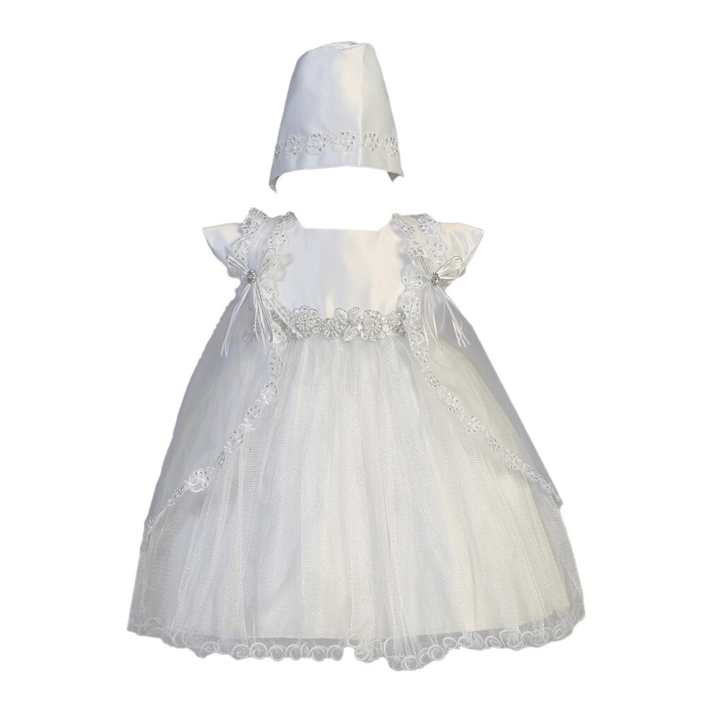cape gown for baby girl