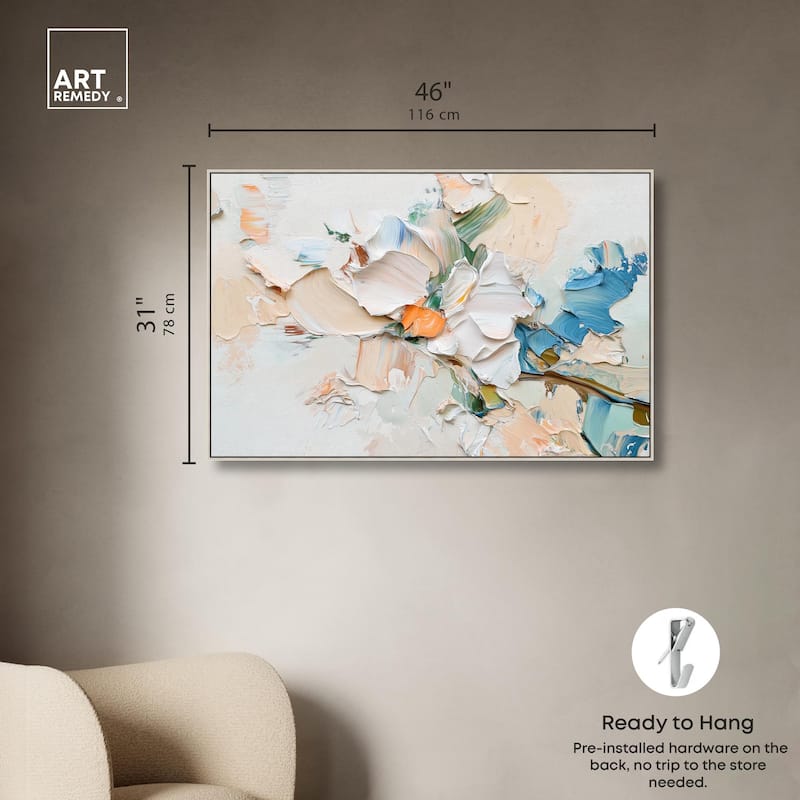 Opal Essence Canvas by Art Remedy