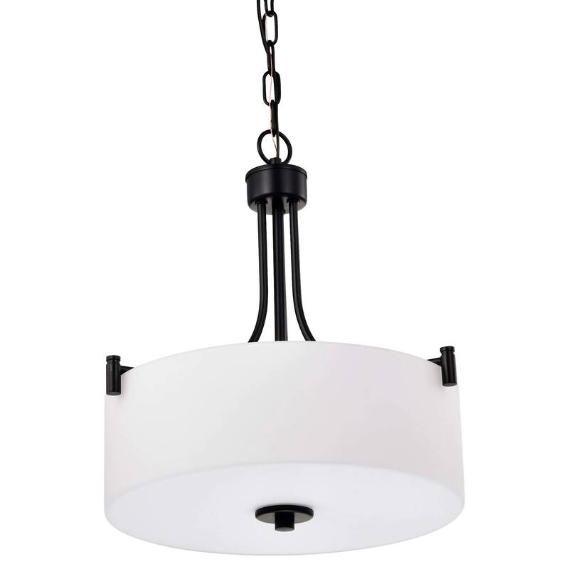 Nuvo Lighting 60/8204 Liam 3 Light 16" Wide Pendant - Matte Black