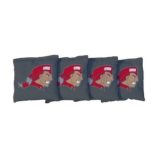 Sacred Heart Pioneers Grey Cornhole Bags