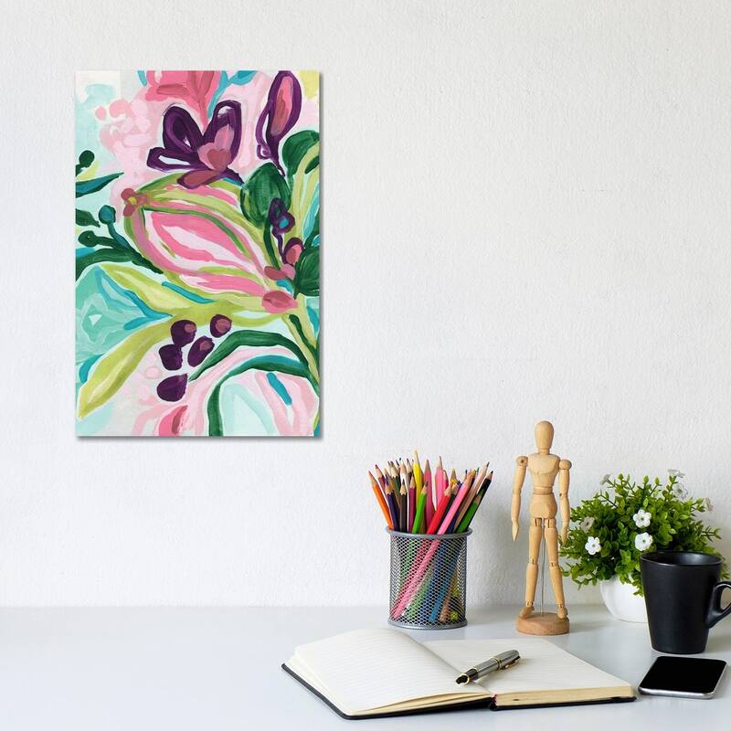 iCanvas "Tropic Expression I" by June Erica Vess Canvas Print - 12x8x0.75