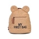 preview thumbnail 6 of 21, Childhome My First Bag Children's Backpack Teddy Brown