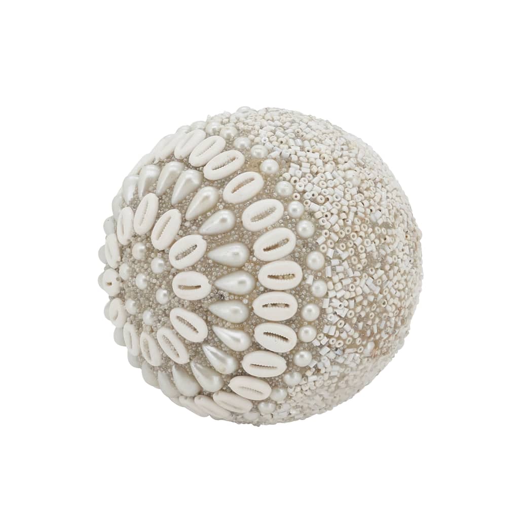 Modern Glam Beaded Orb (Set of 4 pcs)
