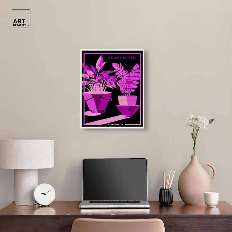 Plant Lover Canvas by Art Remedy