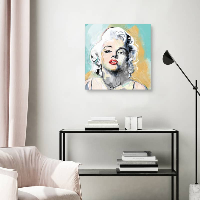 Marilyn Portrait I by Studio Arts Canvas Art Print