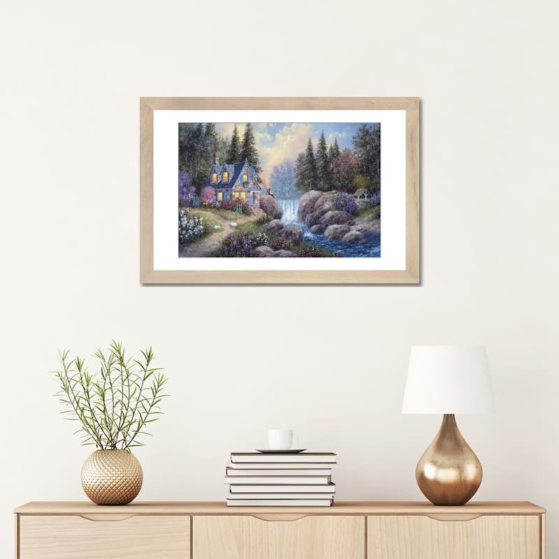 iCanvas "Watching the Falls" by Dennis Lewan