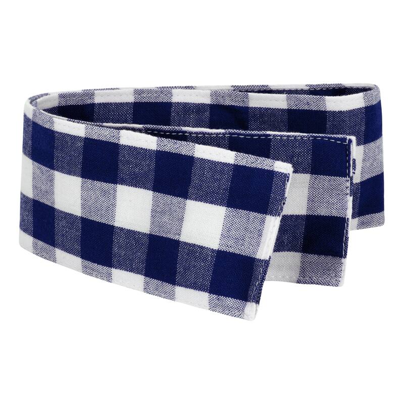 Checkmate Cotton Rod Pocket Tailored Curtain Pair w/Tiebacks or Tailored Valance