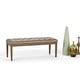 preview thumbnail 18 of 78, WYNDENHALL Hopewell 48 inch Wide Traditional Rectangle Ottoman Bench