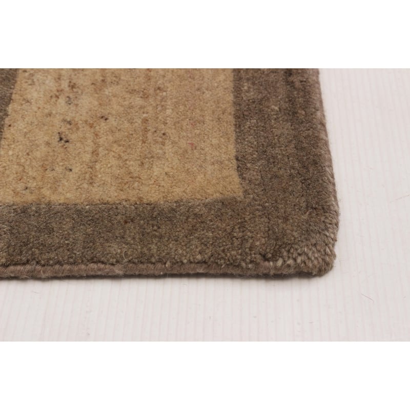 ECARPETGALLERY Hand-knotted Opulence Grey Silk, Wool Rug - 8'10 x 11'10
