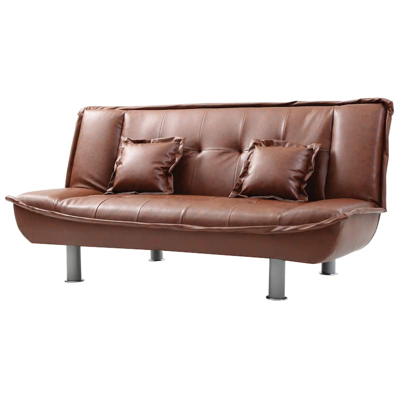 Lionel Faux Leather Sofa Bed