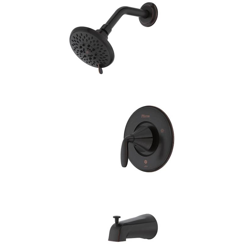 Pfister LG89-8WF Winfield Tub and Shower Trim Package with 1.8 GPM - Tuscan Bronze
