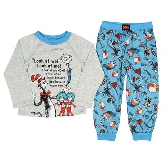 Shop Dr Seuss Pajamas Kids Toddlers Two Piece Cat In The Hat