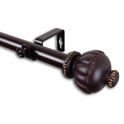 Tension Rod Curtain Rod - Adjustable Home Decor Window Rod, 65 Inch Length - 170