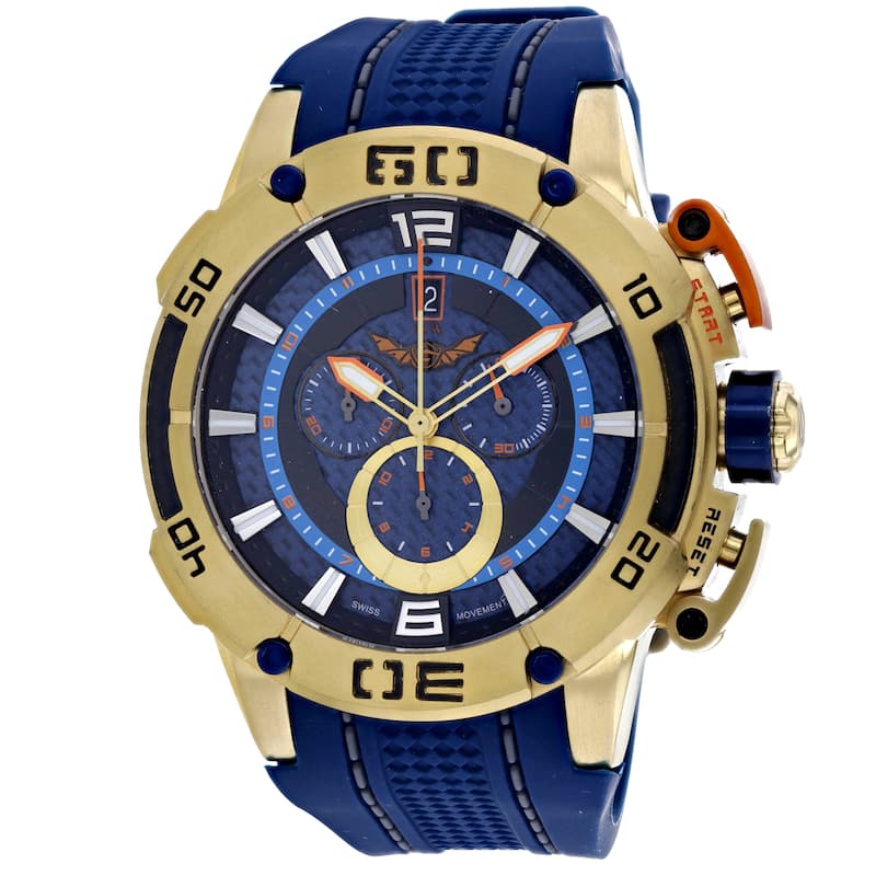 ISW Men's Classic Blue Dial Watch - ISW-1001-07 - 6 (36)