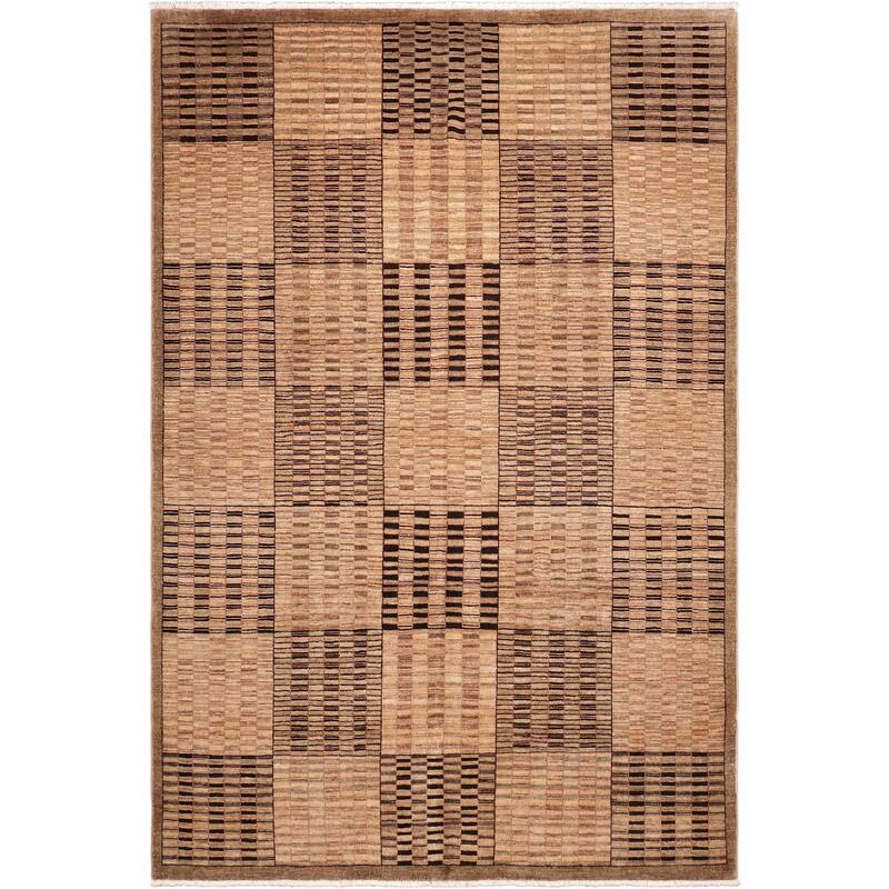 Chic Terrain Gabbeh Hand Knotted Wool Area Rug - 7'10'' x 9'8''