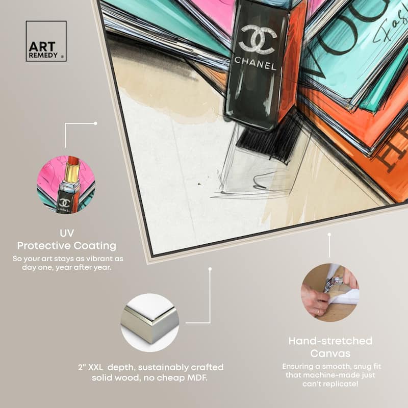 Fashion Sketches Canvas by Art Remedy