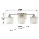 preview thumbnail 2 of 1, 173Series Polished Nickel 3 Light Bath By Minka Lavery