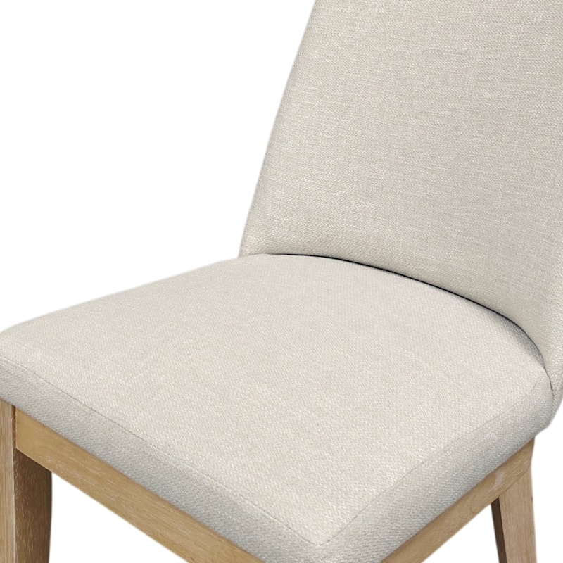 Alpine Furniture Set of 2 Abigail Side Chairs, Natural