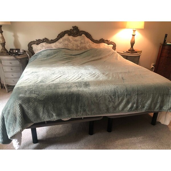 Top Product Reviews For Comforpedic From Beautyrest 14 Inch Nrgel Mattress And Adjustable Bed Set 25459293 Overstock