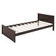 preview thumbnail 25 of 90, Modern Style Wooden Loft Bed with a Twin Size Stand-alone Bed, Shelves, Desk and Wardrobe