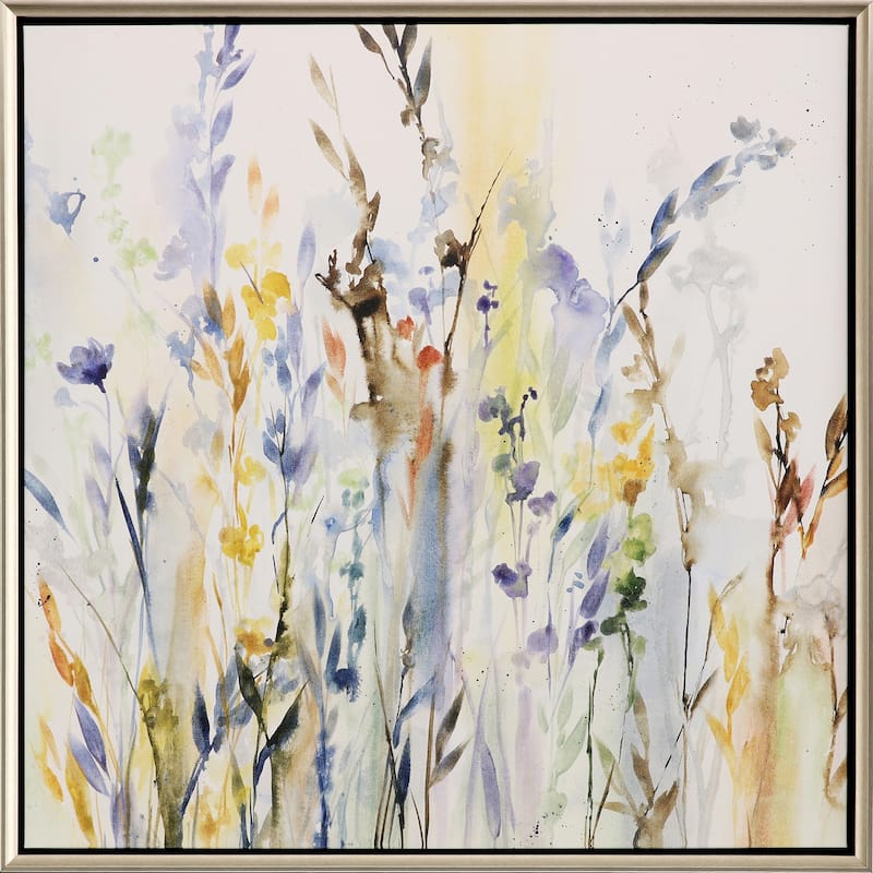 Window Art II - Exclusive Giclee on Canvas - 38 X 38 X 3 - Plastic - Silver