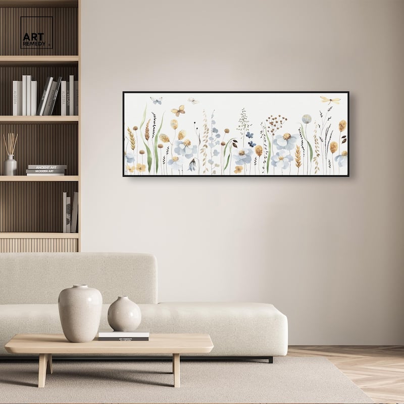 Blissful Spring Wide Panoramic Canvas by Art Remedy