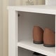 preview thumbnail 6 of 11, 63"W 18 Shoe Cubbies Shoe Bench Shoe Cabinet Wide Hall Tree With Hooks