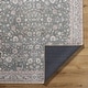 preview thumbnail 3 of 8, Livabliss Vinny Traditional Medallion Washable Area Rug