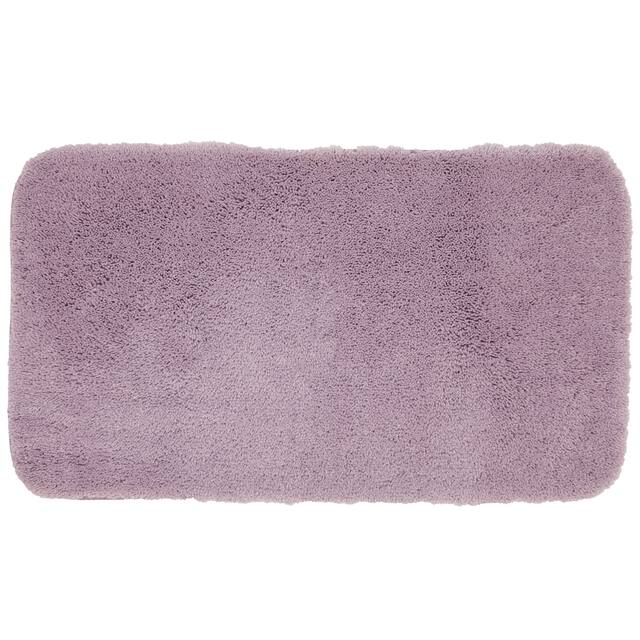 Mohawk Pure Perfection Solid Patterned Bath Rug - 1'8" x 5' - Lavander