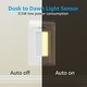 preview thumbnail 5 of 3, Wall Plugin LED Night Light with 2 USB & 4 AC Charging Outlets - White White