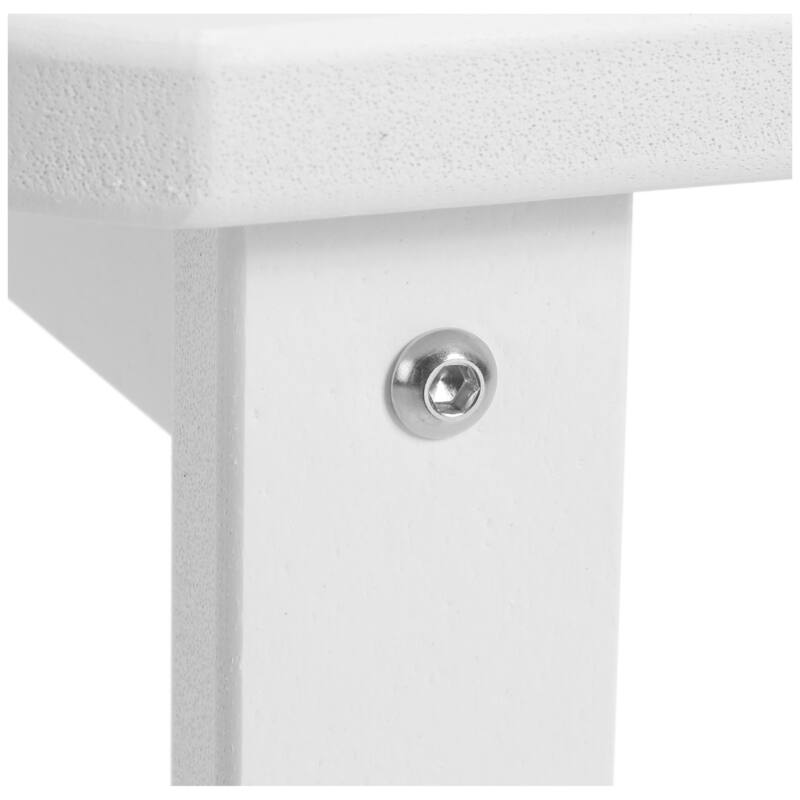 Brighton Outdoor Poly Two Shelf Side Table