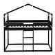 preview thumbnail 13 of 16, Bunk Bed Wood Bed with Tent