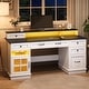 preview thumbnail 5 of 33, Executive Desk Drawers Home Office Desk Storage Cabinet
