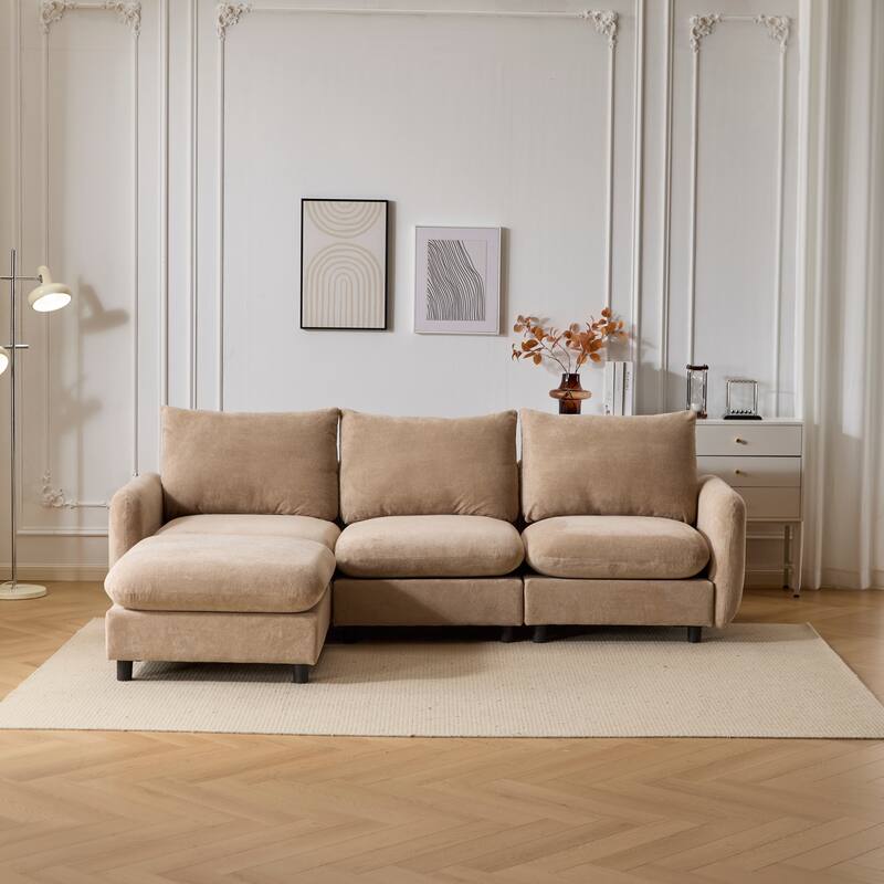 Christopher Knight Home - Evi Modern Modular Upholstery Sectional Sofa