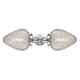 Option Polished Chrome / Clear Crackle